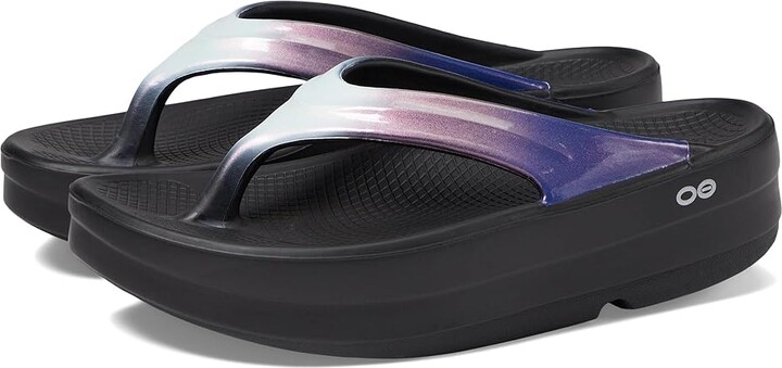 OOFOS Women's OOmega OOlala Luxe Women's Shoes Calypso : 5 M, Synthetic
