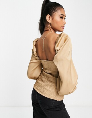 silk top asos