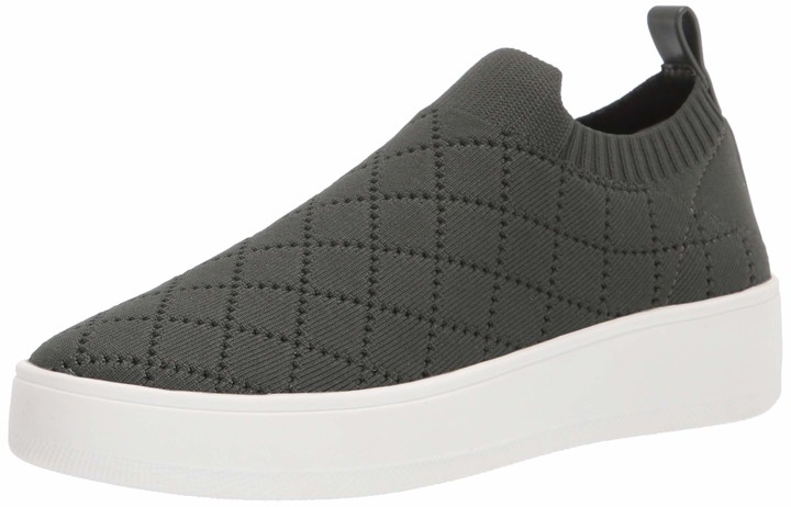 green steve madden slip ons