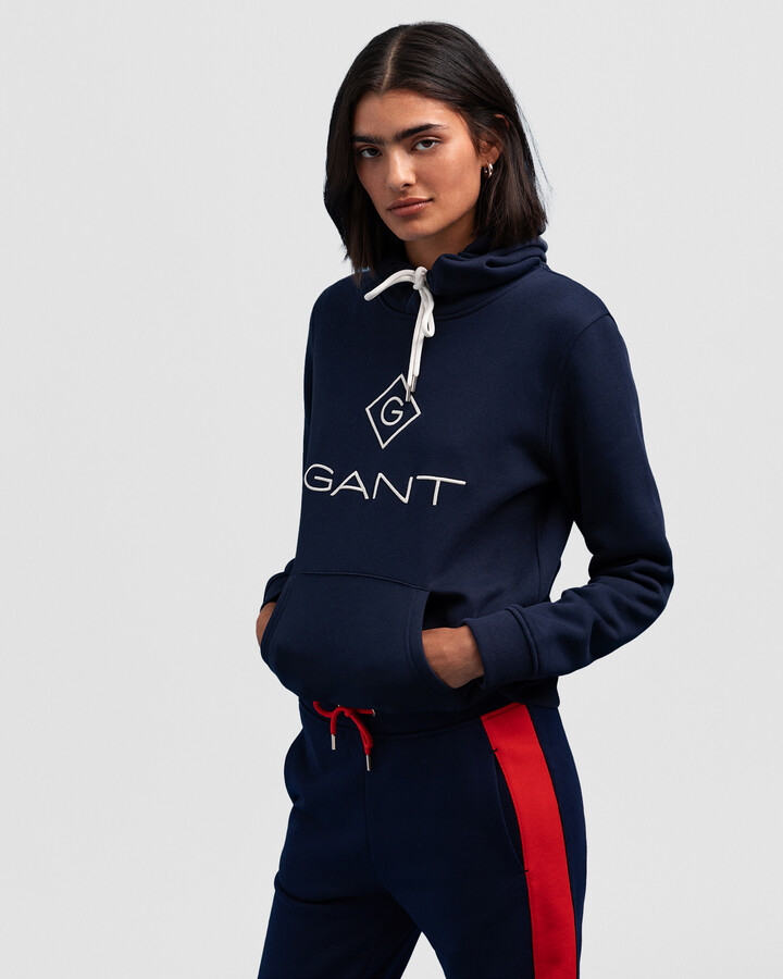Gant Women's Navy Hoodies - Lock Up Sweat Hoodie - Size One Size, XS at The  Iconic - ShopStyle