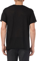 Thumbnail for your product : The Elder Statesman Fine-Knit Cashmere and Silk-Blend T-Shirt