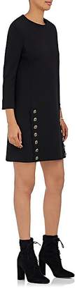 Chloé Women's Button-Embellished Wool Shift Dress