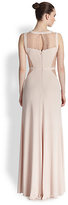 Thumbnail for your product : BCBGMAXAZRIA Lace Insert Gown