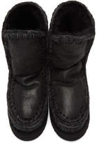 Thumbnail for your product : Mou Black Cracked Eskimo 24 Boots