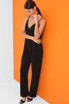 Thumbnail for your product : Girls On Film Black Pleat Jumpsuit