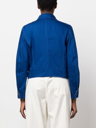 Emporio Armani Long-Sleeve Cotton Jacket