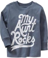 Thumbnail for your product : Old Navy "My Aunt Rocks" Tees for Baby