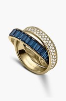 Thumbnail for your product : MICHAEL Michael Kors Michael Kors Stone Crossover Ring
