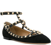 Thumbnail for your product : Valentino Rockstud ballerinas