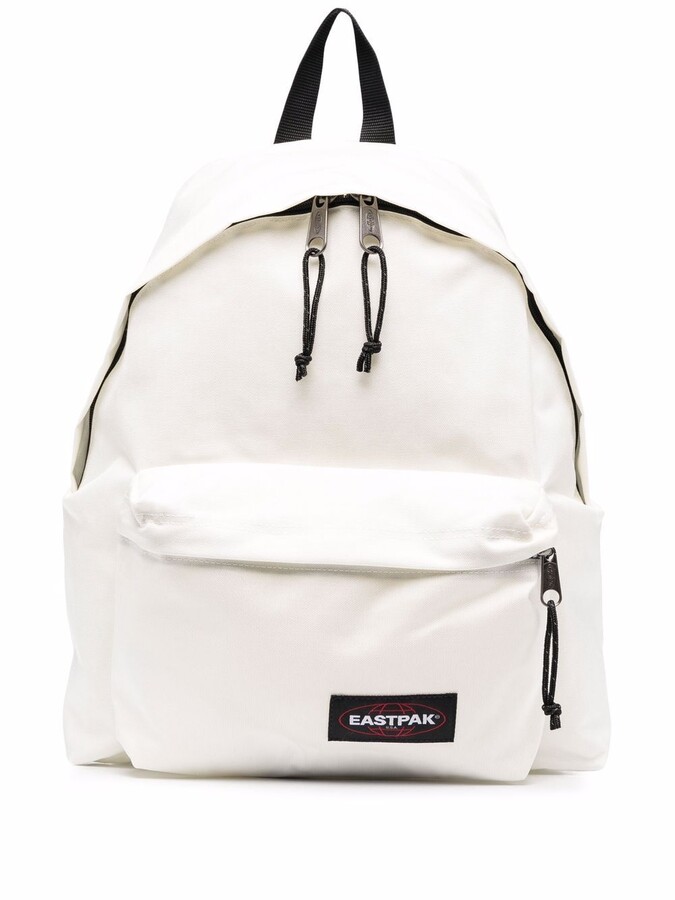 eastpak macnee 24l roll top coated backpack in black