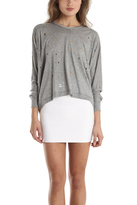 Thumbnail for your product : Yigal Azrouel Mothcut Jersey Top