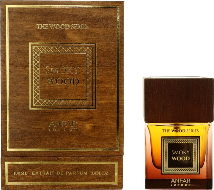 The Wood Series Smoky Wood by Anfar 3.4oz Extrait de Parfum Spray men
