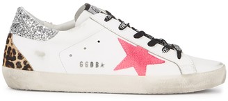 golden goose superstar pink glitter