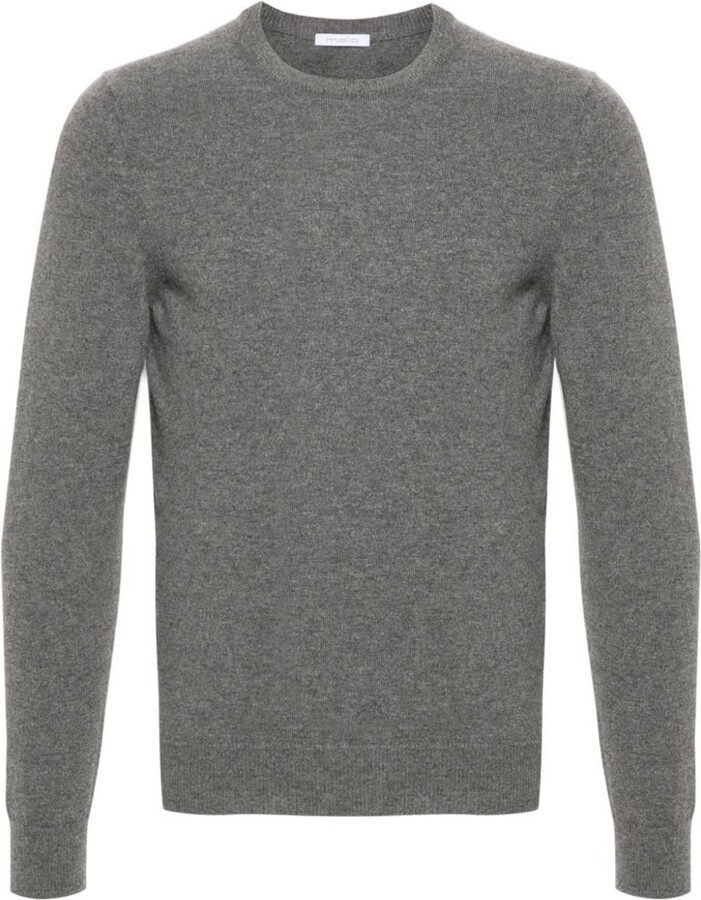 Malo Melange Crew Neck Knitwear