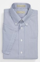 Thumbnail for your product : Nordstrom Smartcare™ Wrinkle Free Traditional Fit Short Sleeve Dress Shirt (Online Only)