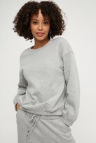 Thumbnail for your product : Dorothy Perkins Women's Grey Elasticated Waist Sweatshirt - 10