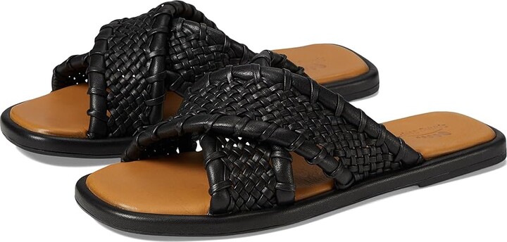 Spring Step Montauk Women's Sandals Black : EU 39 (US Women's 8.5) M, Leather