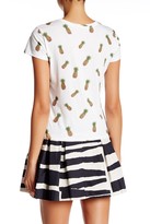 Thumbnail for your product : Alice + Olivia Robin Pineapple Embellished Tee