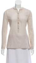 Thumbnail for your product : Etoile Isabel Marant Pinstripe Button- Up Top