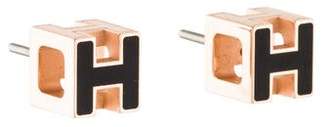 Hermes Cage d’H Earrings