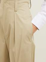 Thumbnail for your product : Etoile Isabel Marant Odrys Voluminous Cotton Trousers - Womens - Beige