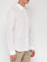 Thumbnail for your product : 120% Lino Long-sleeve Linen Shirt - Mens - White