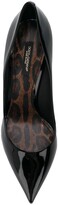 Thumbnail for your product : Dolce & Gabbana Kate leopard print pumps