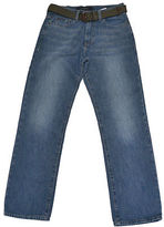 Thumbnail for your product : Calvin Klein Jeans Relaxed Straight Free Belt Medium Dark Stonewash Denim Nwt