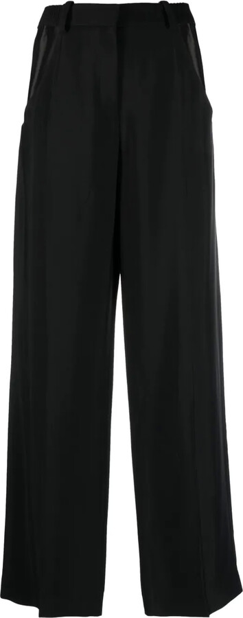 Thierry Mugler Wide-Leg Cut-Out Trousers