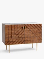 Thumbnail for your product : John Lewis & Partners Trinity Marble Sideboard, Brown