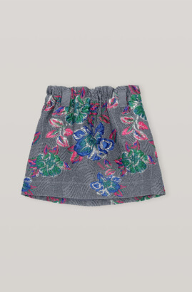 Ganni Structured Jacquard Skirt