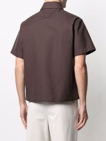 Thumbnail for your product : Bottega Veneta Slit-Pocket Short-Sleeve Shirt