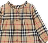 Thumbnail for your product : Burberry Check Poplin Dress & Diaper Cover