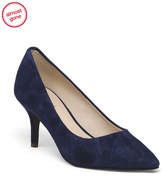 Thumbnail for your product : Pointy Toe Waterproof Suede Comfort Pumps