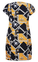 Thumbnail for your product : City Chic Scarf Print Zip Front Tunic