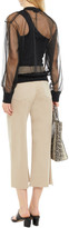 Thumbnail for your product : Rag & Bone Caley Burnout-effect Metallic Knitted Sweatshirt
