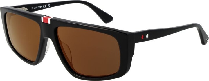 Web Acetate Men's Sunglasses