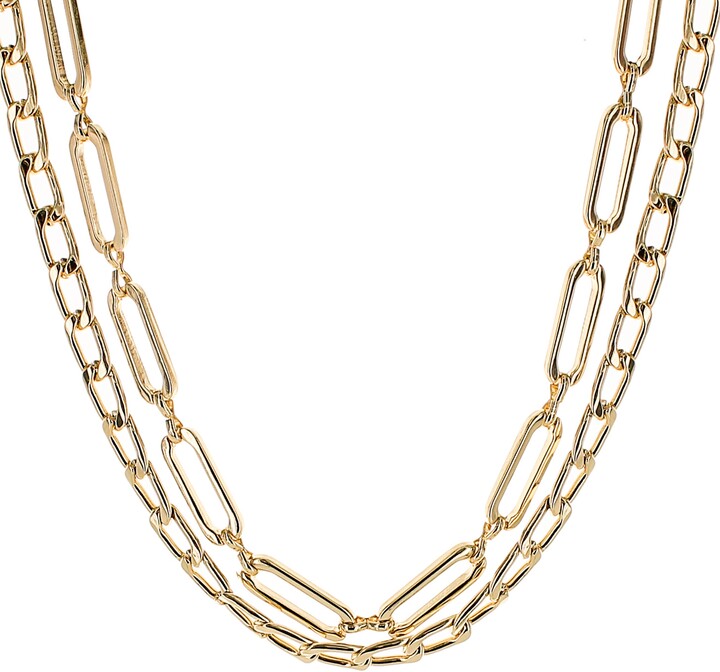 Panacea Layered Chain Link Necklace ShopStyle