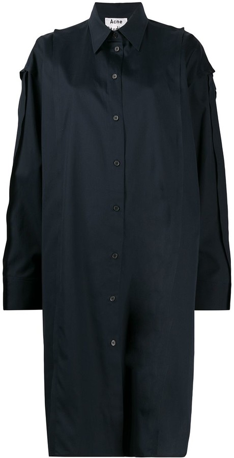 mid length shirt dress