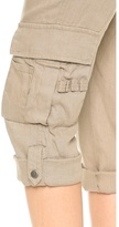 Thumbnail for your product : Alice + Olivia Narrow Rolled Cuff Cargo Pants