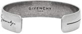 Thumbnail for your product : Givenchy Silver Signature Logo Bangle