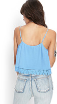 Thumbnail for your product : Forever 21 Crochet-Trimmed Cami