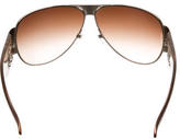 Thumbnail for your product : Chanel Shield CC Sunglasses