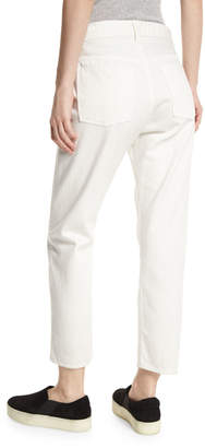 Vince 1961 Union Slouch Jeans, White