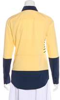 Thumbnail for your product : Zac Posen Z Spoke by Silk Colorblock Top