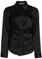 Thumbnail for your product : alexanderwang.t Twisted Button-Down Top