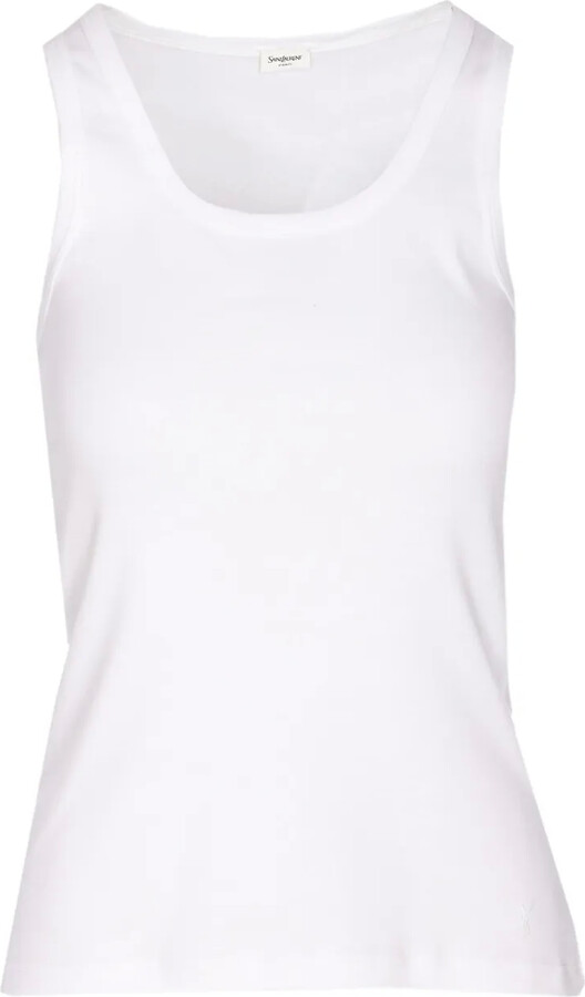 Saint Laurent Cotton Tank Top