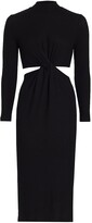 Thumbnail for your product : LnA Neo Cutout Ribbed Sweater Dress