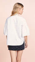 Thumbnail for your product : Chinti and Parker Tribal Tattoo Shirt with Fluted Sleeves