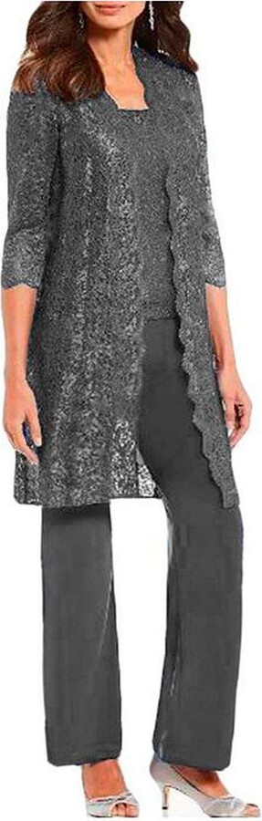 silver grey chiffon jacket